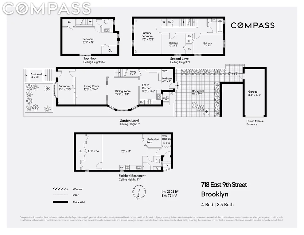 Unit for sale at 718 E 9th Street, Brooklyn, NY 11230