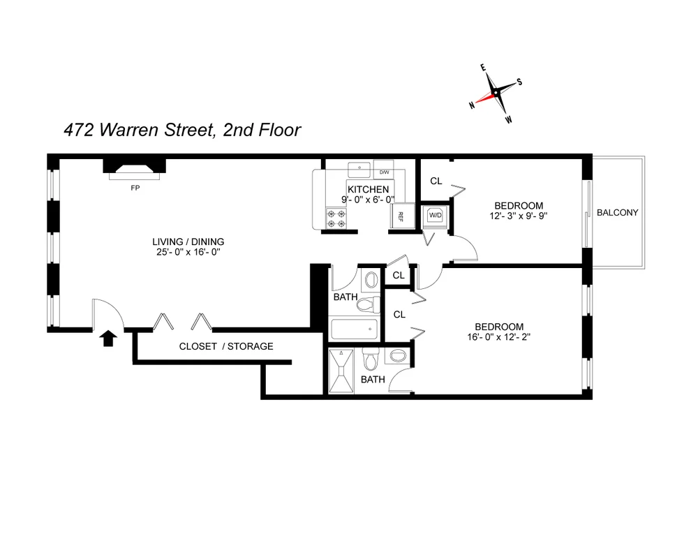 Unit for sale at 472 WARREN Street, Brooklyn, NY 11217