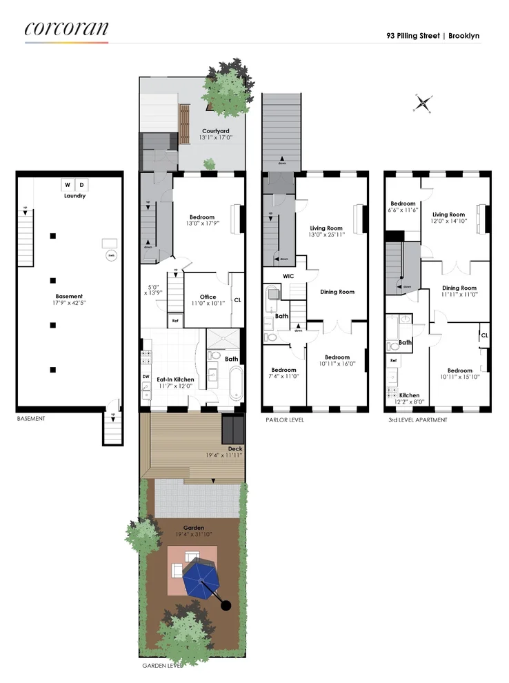 Unit for sale at 93 PILLING Street, Brooklyn, NY 11207