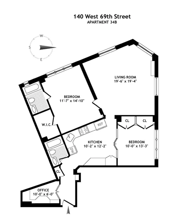 Unit for sale at 140 W 69TH Street, Manhattan, NY 10023