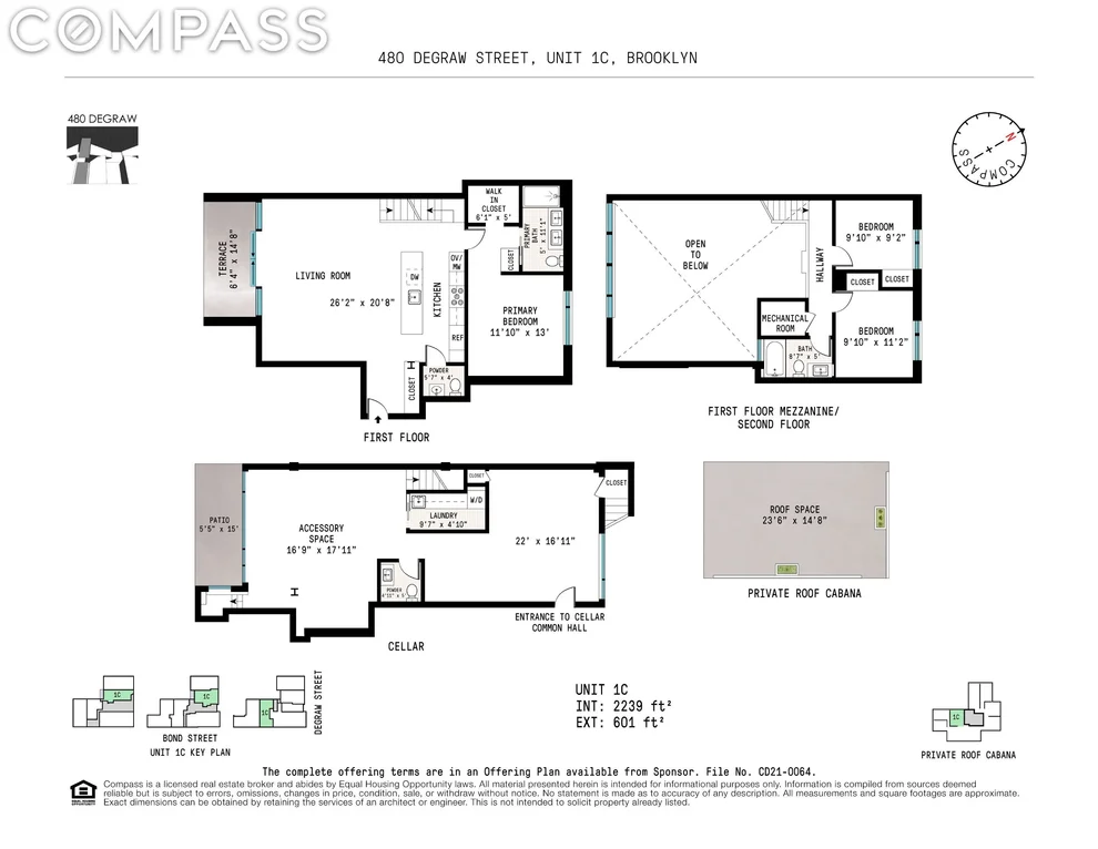 Unit for sale at 480 Degraw Street, Brooklyn, NY 11217