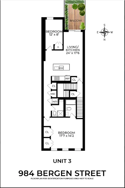 Unit for sale at 984 BERGEN Street, Brooklyn, NY 11216