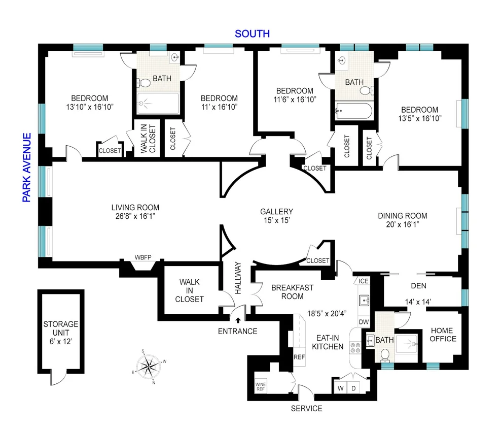 Unit for sale at 580 PARK Avenue, Manhattan, NY 10065