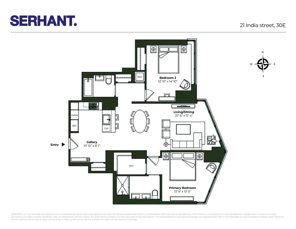 Unit for sale at 21 INDIA Street, Brooklyn, NY 11222