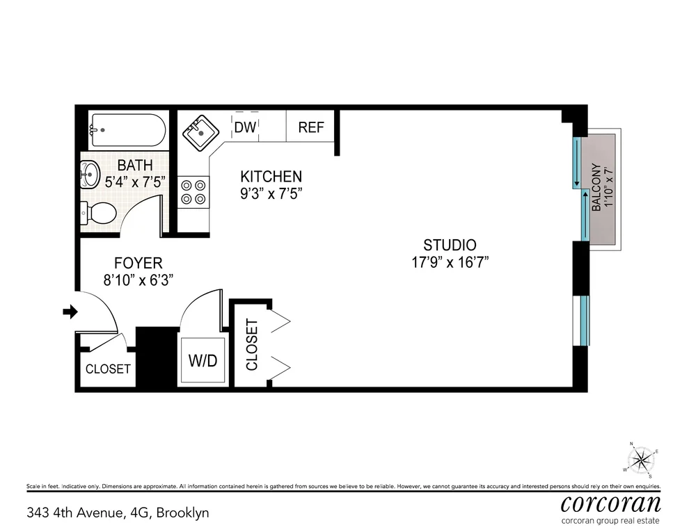 Unit for sale at 343 4th Avenue, Brooklyn, NY 11215