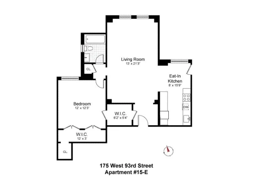 Unit for sale at 175 W 93RD Street, Manhattan, NY 10025