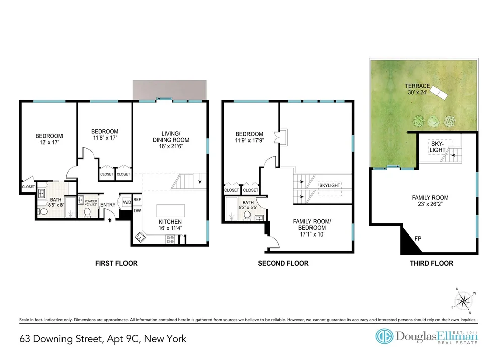 Unit for sale at 63 Downing Street, Manhattan, NY 10014