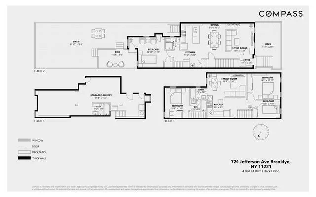 Unit for sale at 720 Jefferson Avenue, Brooklyn, NY 11221