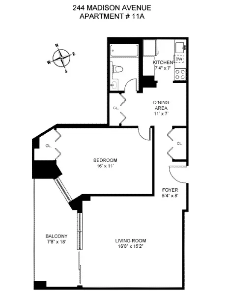 Unit for sale at 244 Madison Avenue, Manhattan, NY 10016