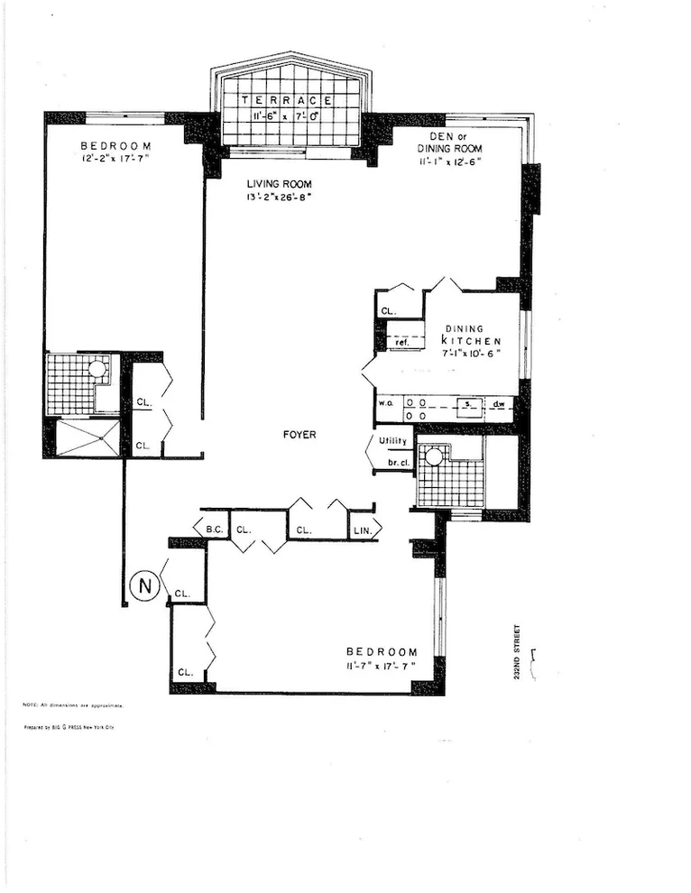 Unit for sale at 3333 HENRY HUDSON Parkway, Bronx, NY 10463