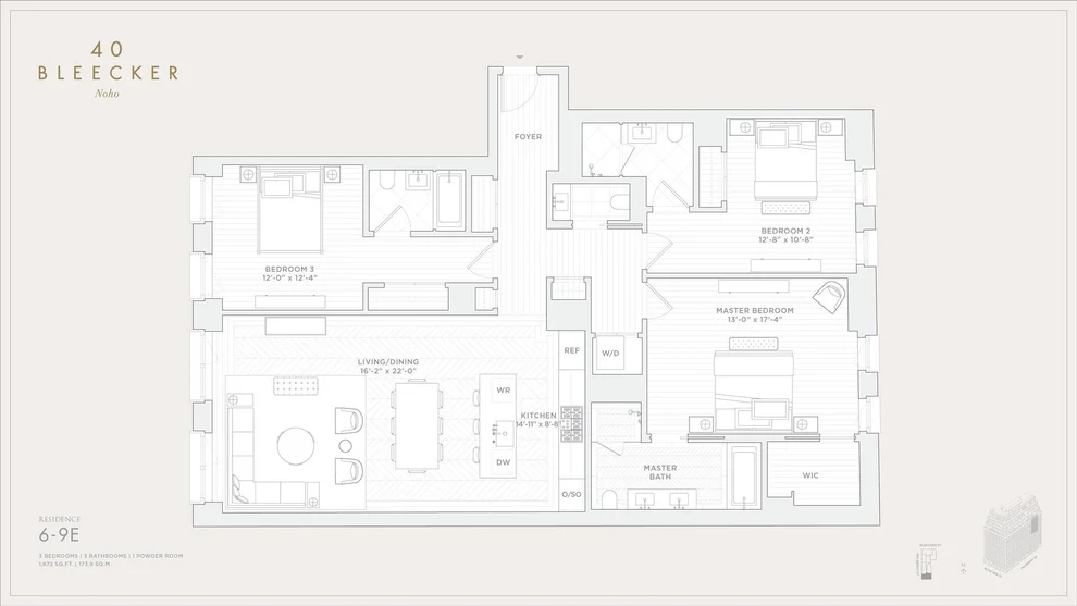 Unit for sale at 40 BLEECKER Street, Manhattan, NY 10012