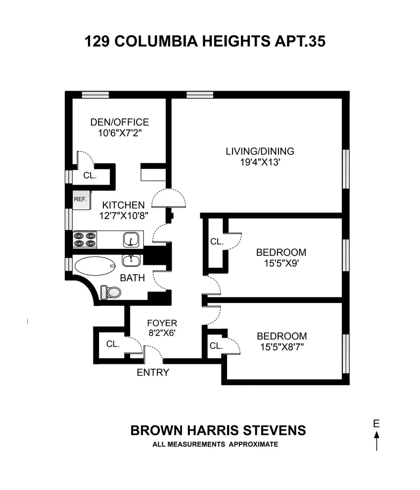 Unit for sale at 129 COLUMBIA Heights, Brooklyn, NY 11201