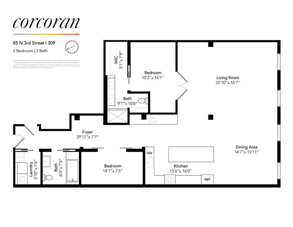 Unit for sale at 85 N 3RD Street, Brooklyn, NY 11249