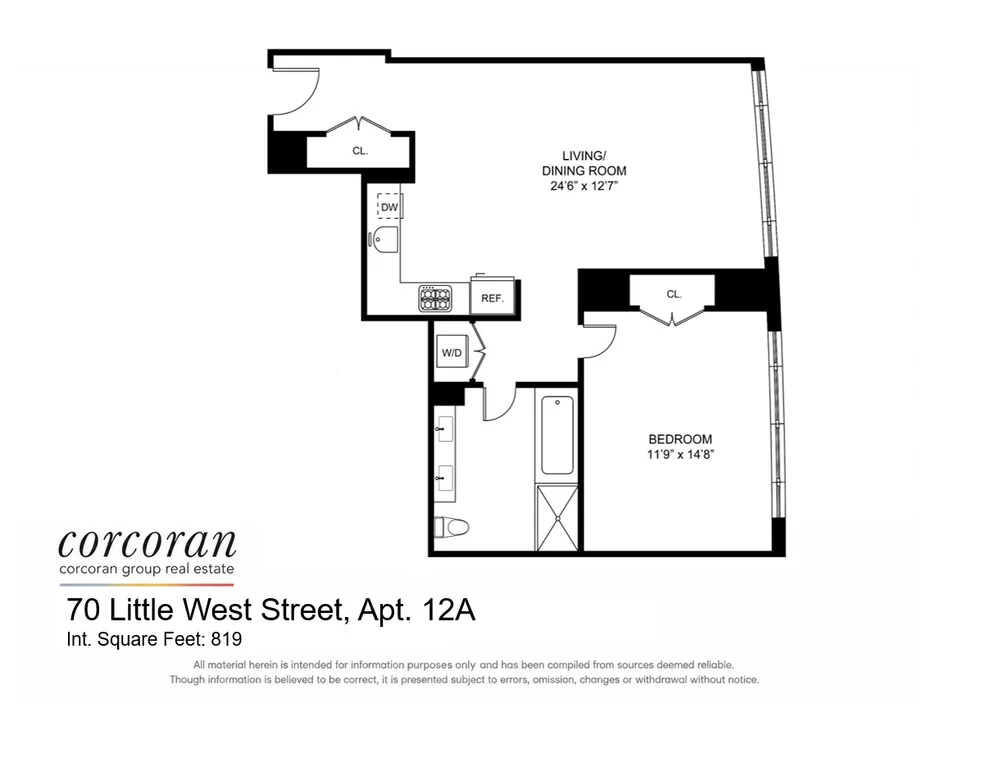 Unit for sale at 70 LITTLE WEST Street, Manhattan, NY 10280