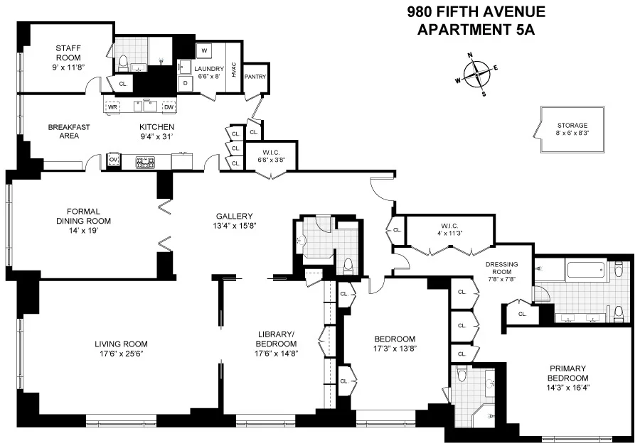 Unit for sale at 980 5TH Avenue, Manhattan, NY 10075