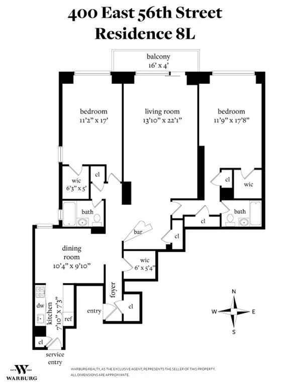 Unit for sale at 400 E 56TH Street, Manhattan, NY 10022