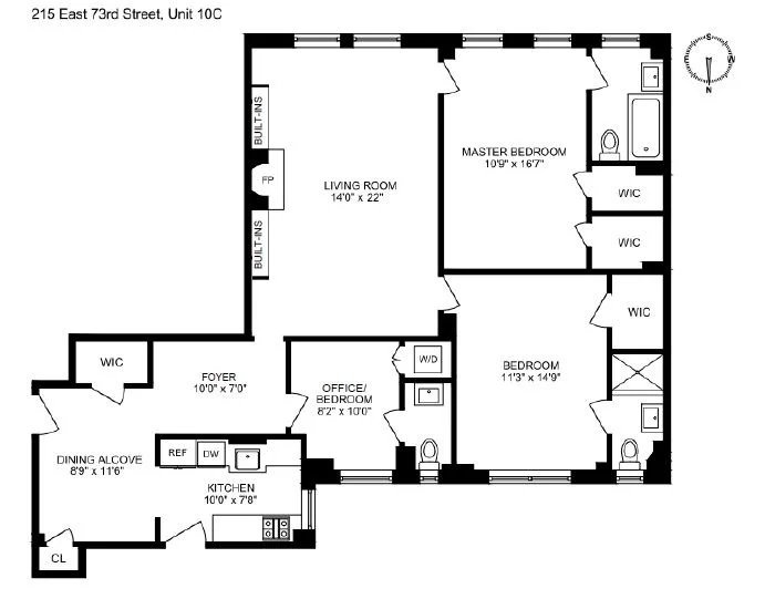 Unit for sale at 215 E 73RD Street, Manhattan, NY 10021