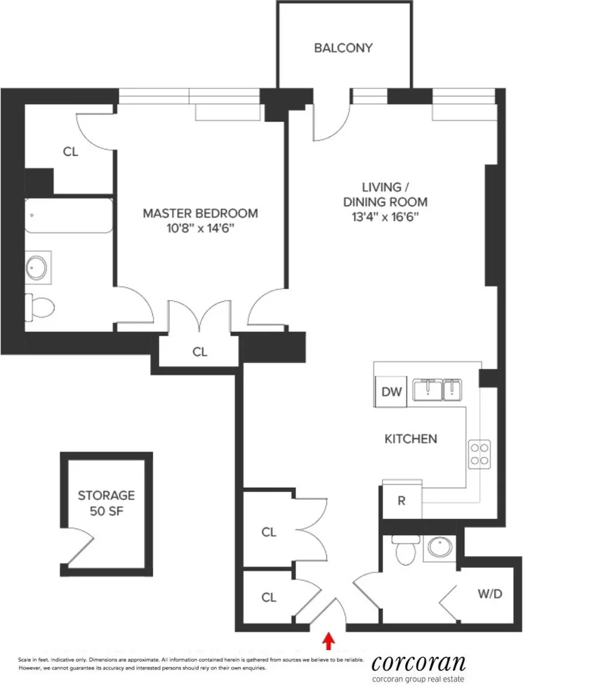 Unit for sale at 454 W 54TH Street, Manhattan, NY 10019