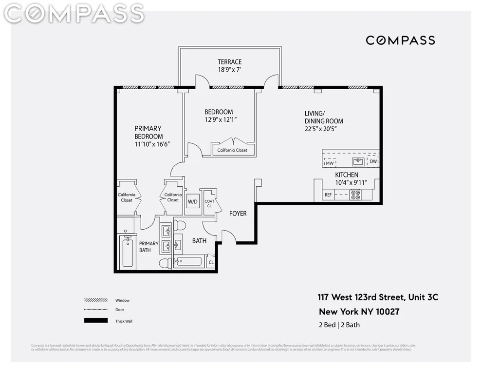 Unit for sale at 117 W 123rd Street, Manhattan, NY 10027