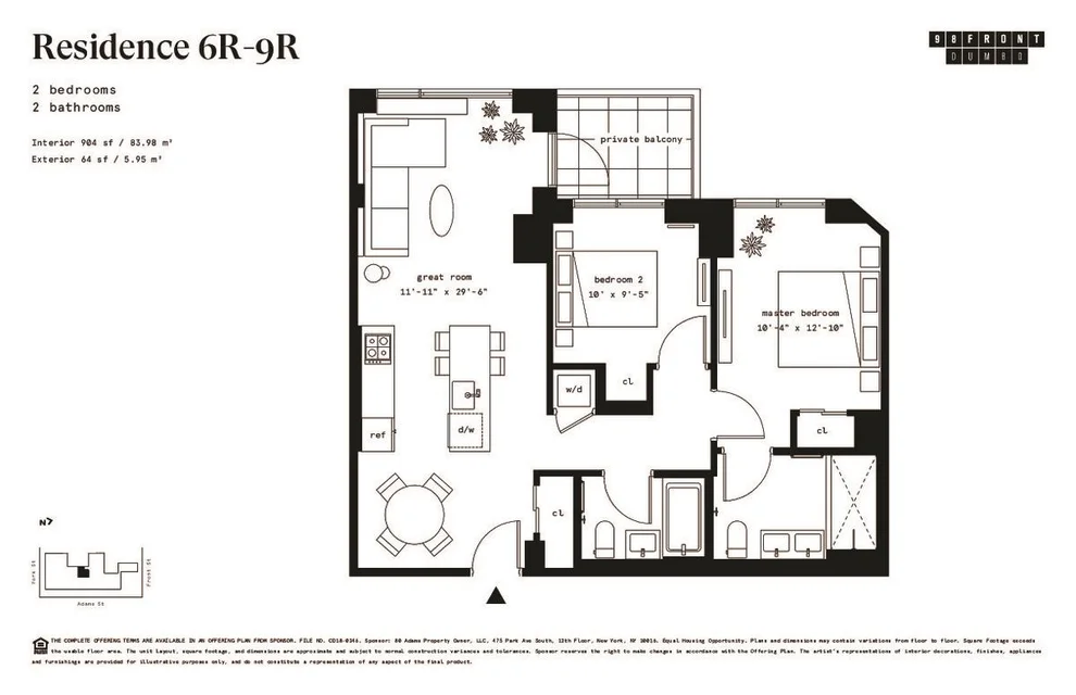 Unit for sale at 98 Front Street, Brooklyn, NY 11201