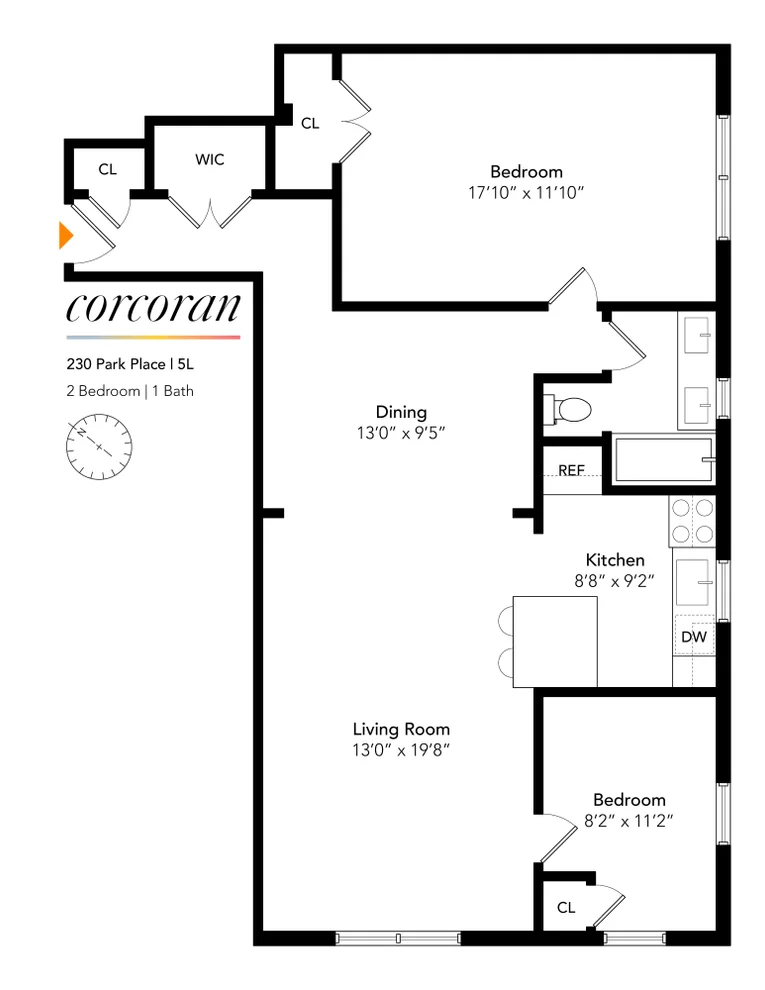Unit for sale at 230 PARK Place, Brooklyn, NY 11238