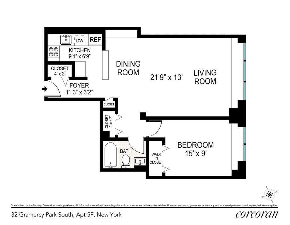 Unit for sale at 32 GRAMERCY Park S, Manhattan, NY 10003
