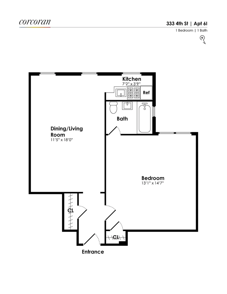 Unit for sale at 333 4TH Street, Brooklyn, NY 11215