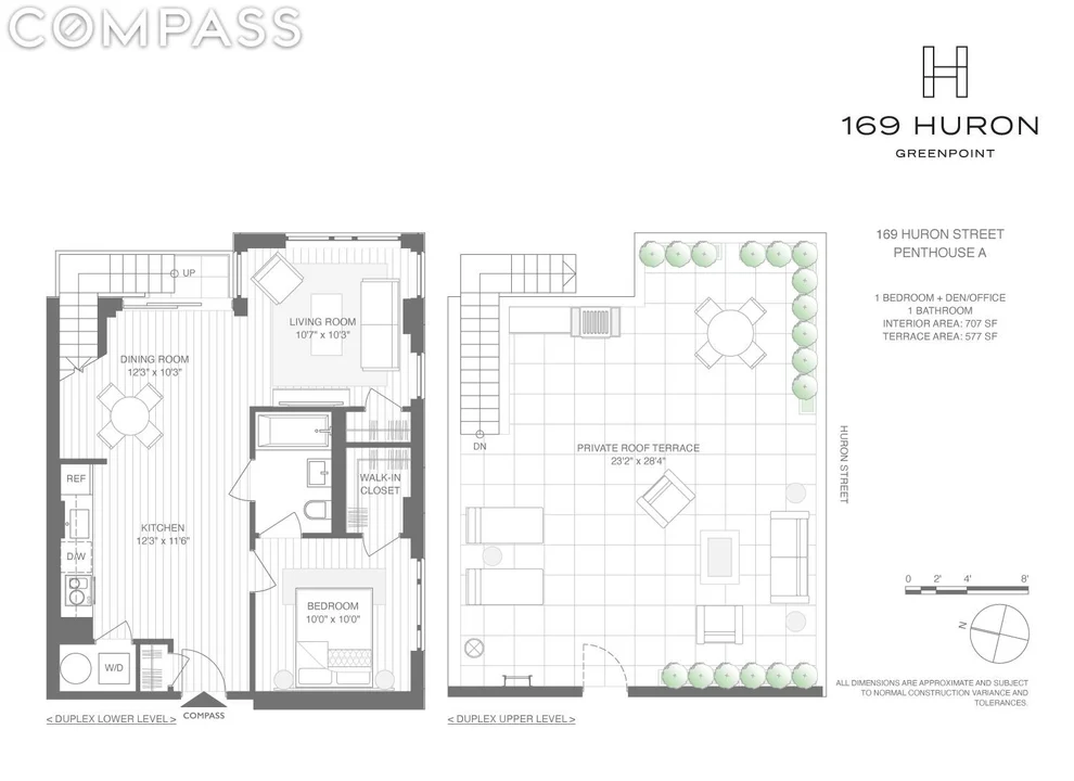 Unit for sale at 169 Huron Street, Brooklyn, NY 11222