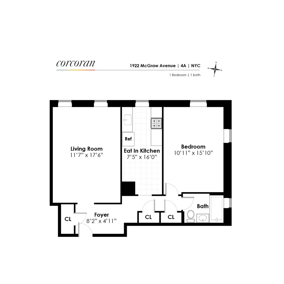 Unit for sale at 1922 MCGRAW Avenue, Bronx, NY 10462