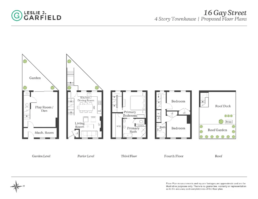 Unit for sale at 16 Gay Street, Manhattan, NY 10014