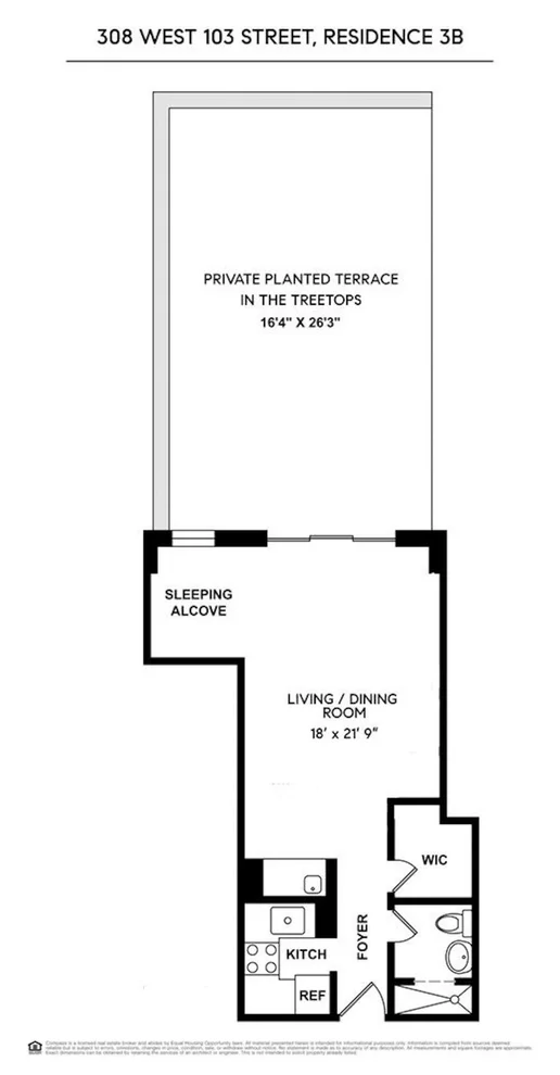 Unit for sale at 308 W 103RD Street, Manhattan, NY 10025