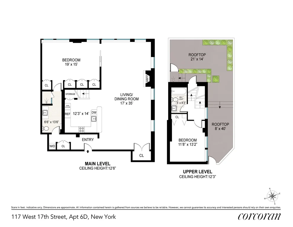 Unit for sale at 117 W 17TH Street, Manhattan, NY 10011