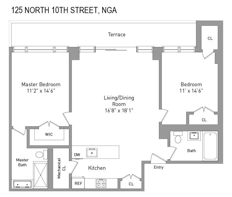 Unit for sale at 125 N 10TH Street, Brooklyn, NY 11249