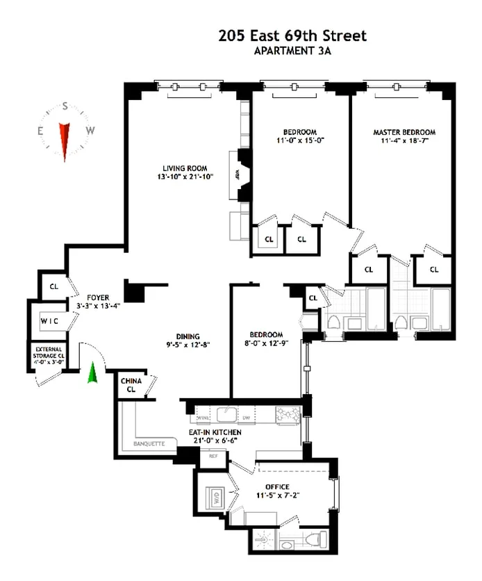 Unit for sale at 205 E 69TH Street, Manhattan, NY 10021