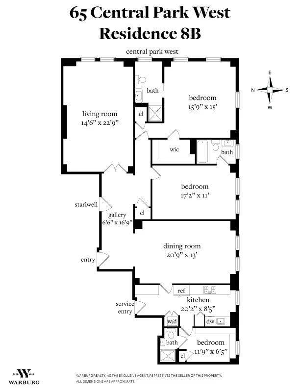 Unit for sale at 65 CENTRAL Park W, Manhattan, NY 10023