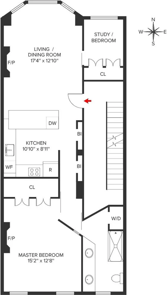 Unit for sale at 302 Garfield Place, Brooklyn, NY 11215