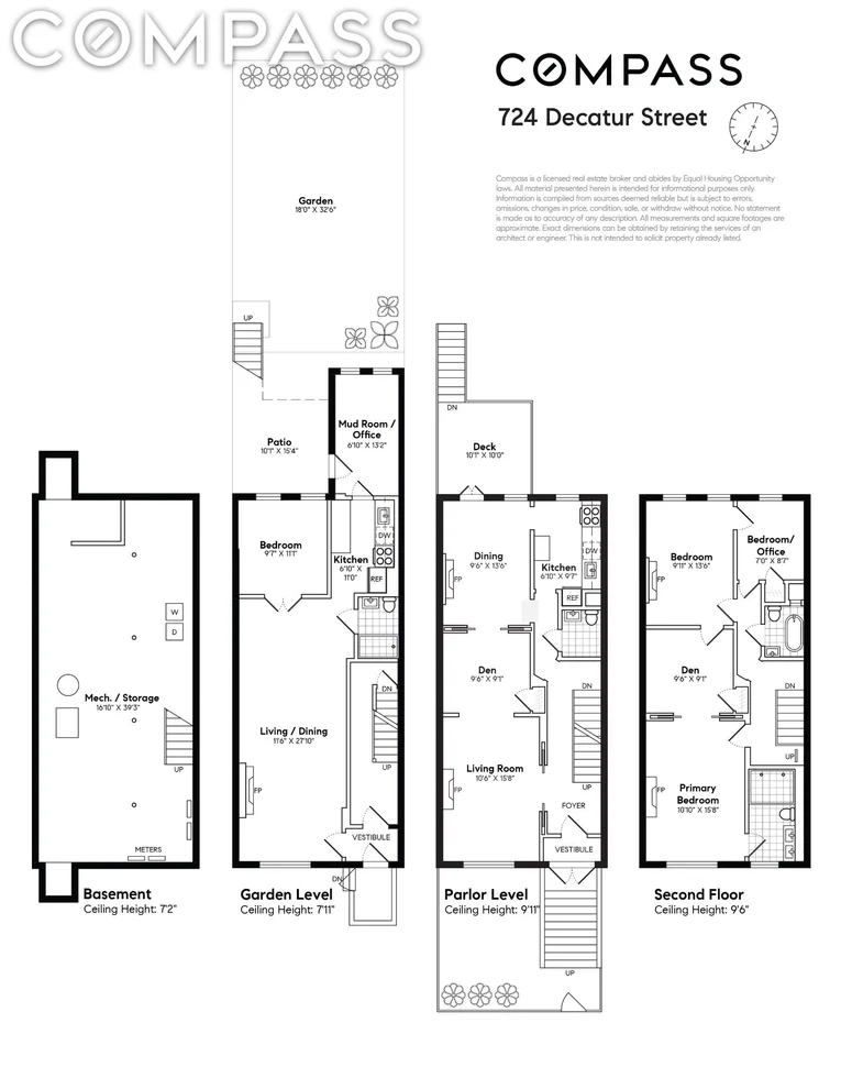 Unit for sale at 724 Decatur Street, Brooklyn, NY 11233