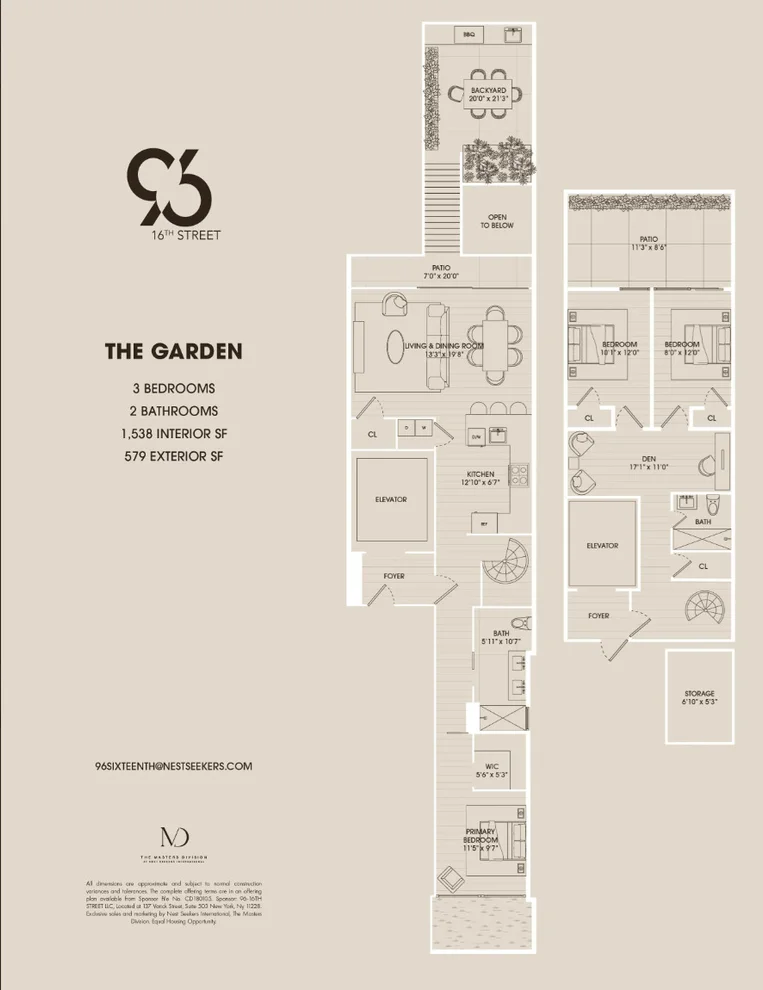 Unit for sale at 96 16th Street, Brooklyn, NY 11215