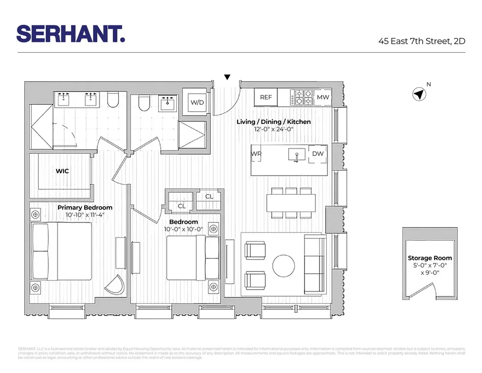 Unit for sale at 45 E 7TH Street, Manhattan, NY 10003