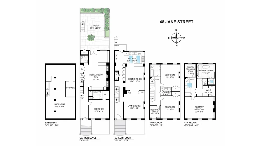 Unit for sale at 48 JANE Street, Manhattan, NY 10014