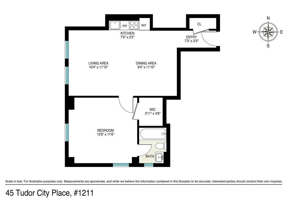Unit for sale at 45 TUDOR CITY Place, Manhattan, NY 10017