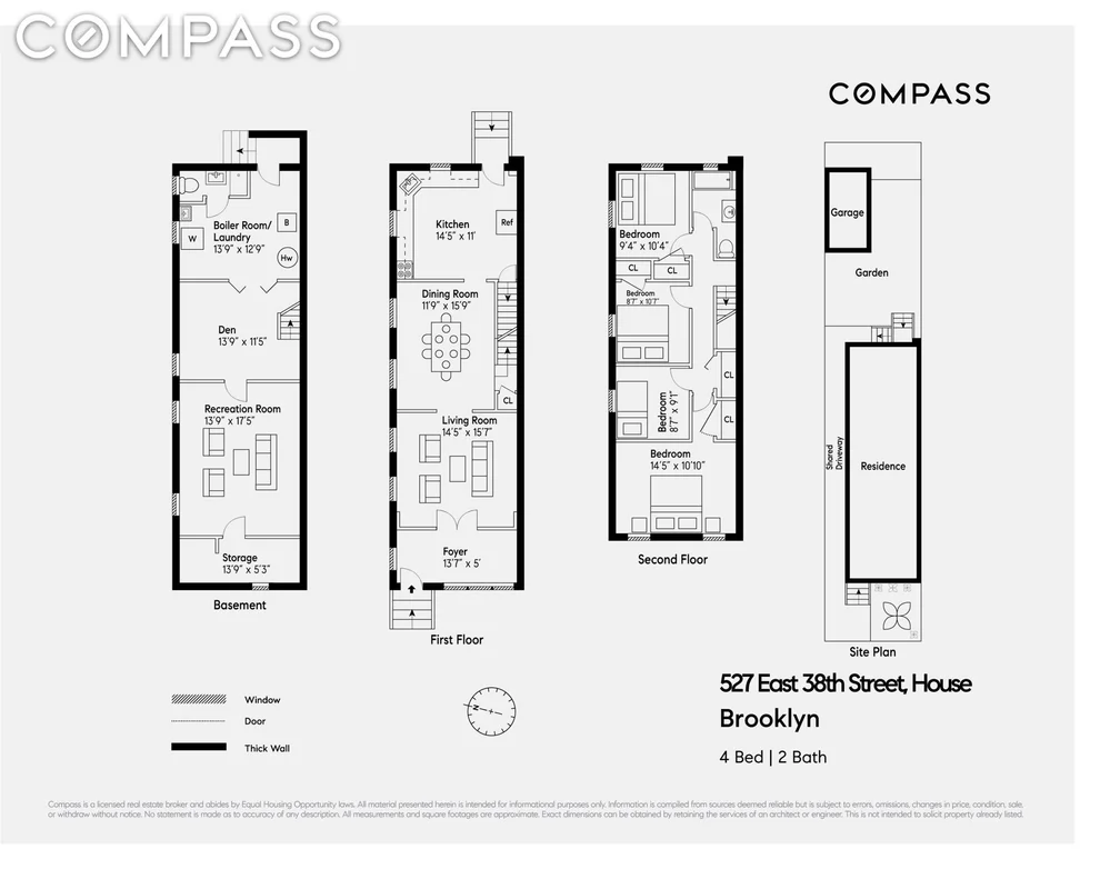 Unit for sale at 527 E 38th Street, Brooklyn, NY 11203
