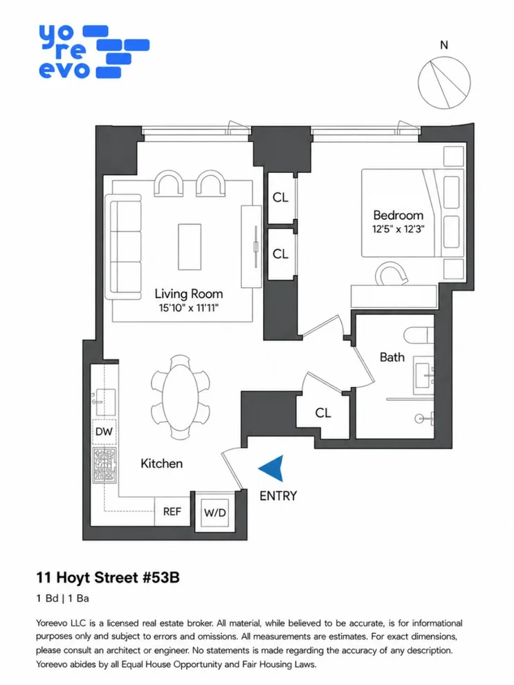 Unit for sale at 11 Hoyt Street, Brooklyn, NY 11201