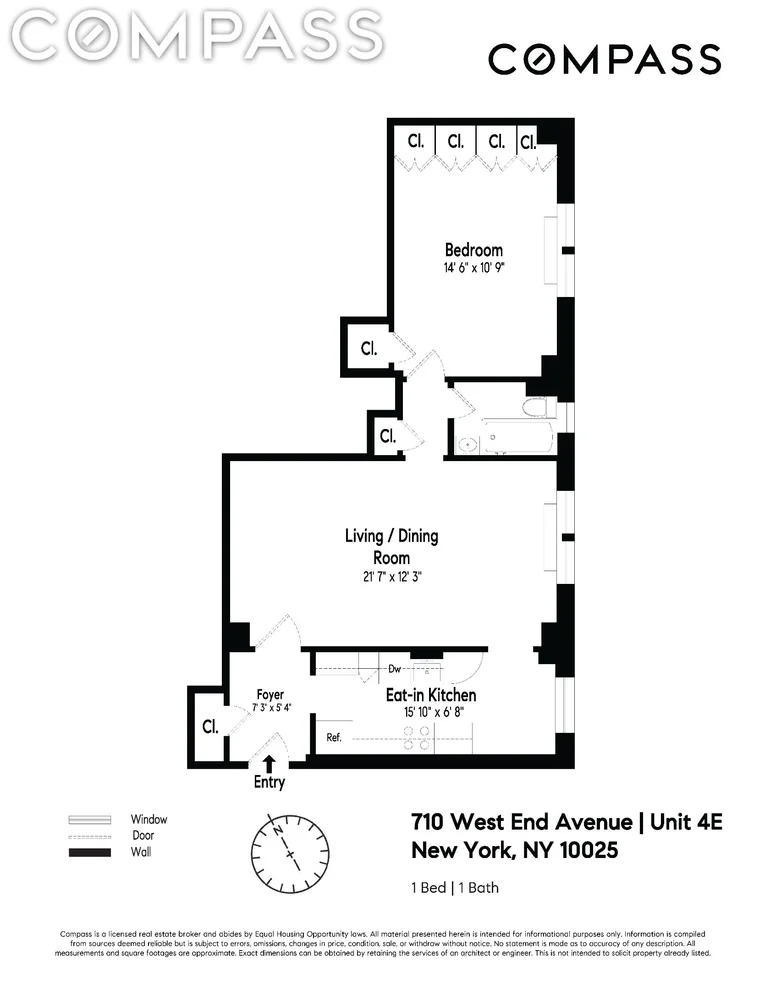 Unit for sale at 710 W End Avenue, Manhattan, NY 10025