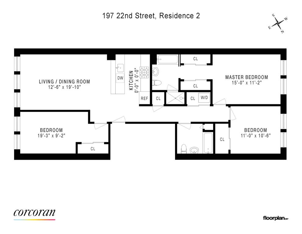 Unit for sale at 197 22ND Street, Brooklyn, NY 11232