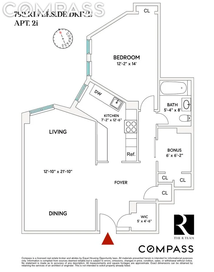 Unit for sale at 790 Riverside Drive, Manhattan, NY 10032