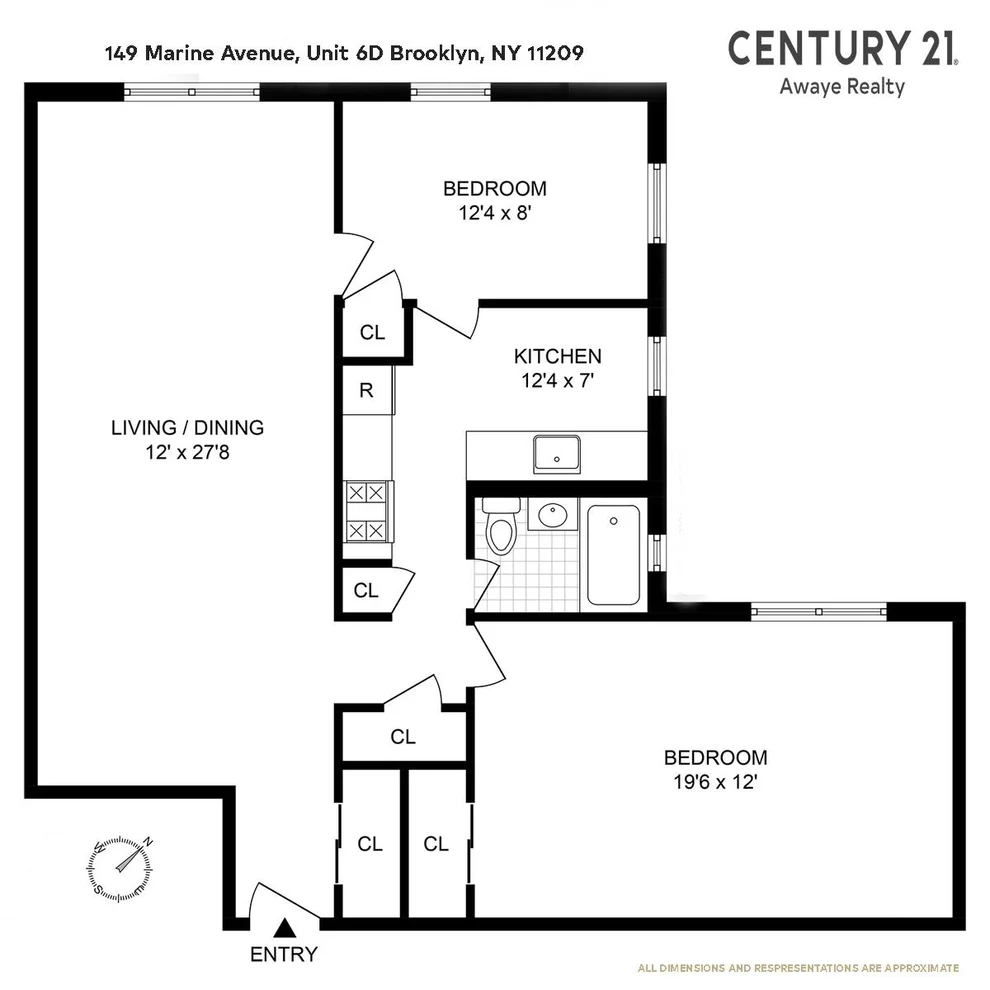 Unit for sale at 149 Marine Avenue, Brooklyn, NY 11209