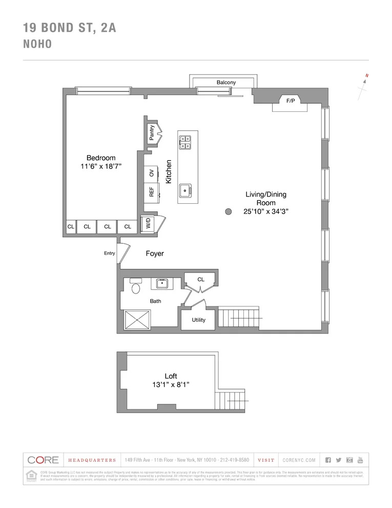 Unit for sale at 19 BOND Street, Manhattan, NY 10012