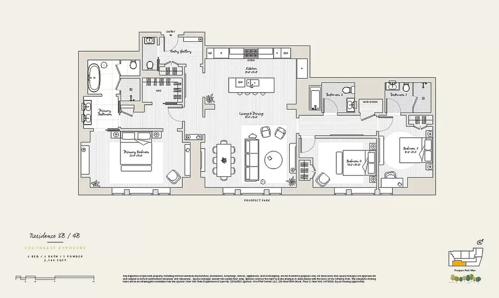 Unit for sale at 1 Prospect Park W, Brooklyn, NY 11215