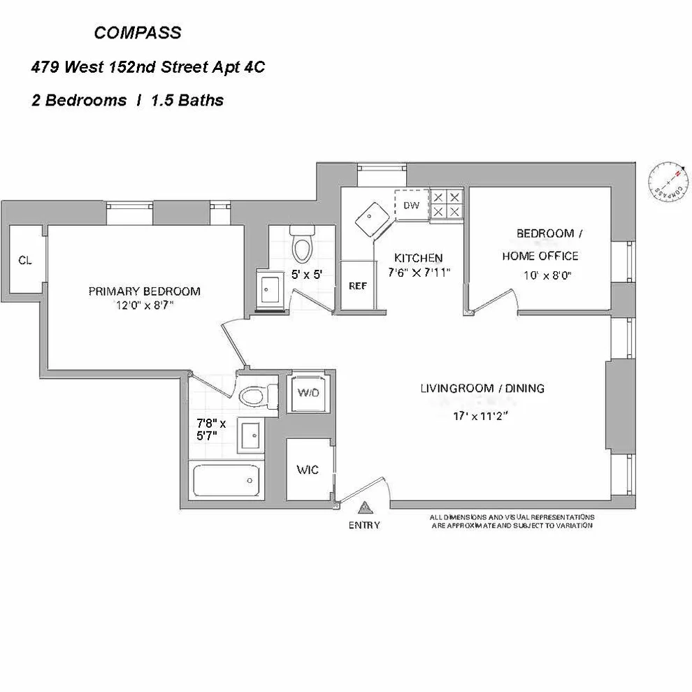 Unit for sale at 479 W 152nd Street, Manhattan, NY 10031